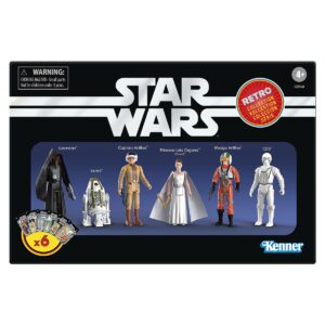 Retro Collection pack 6 figurines Star Wars Episode IV Hasbro 10 cm 5010996428677 kingdom-figurine (1)