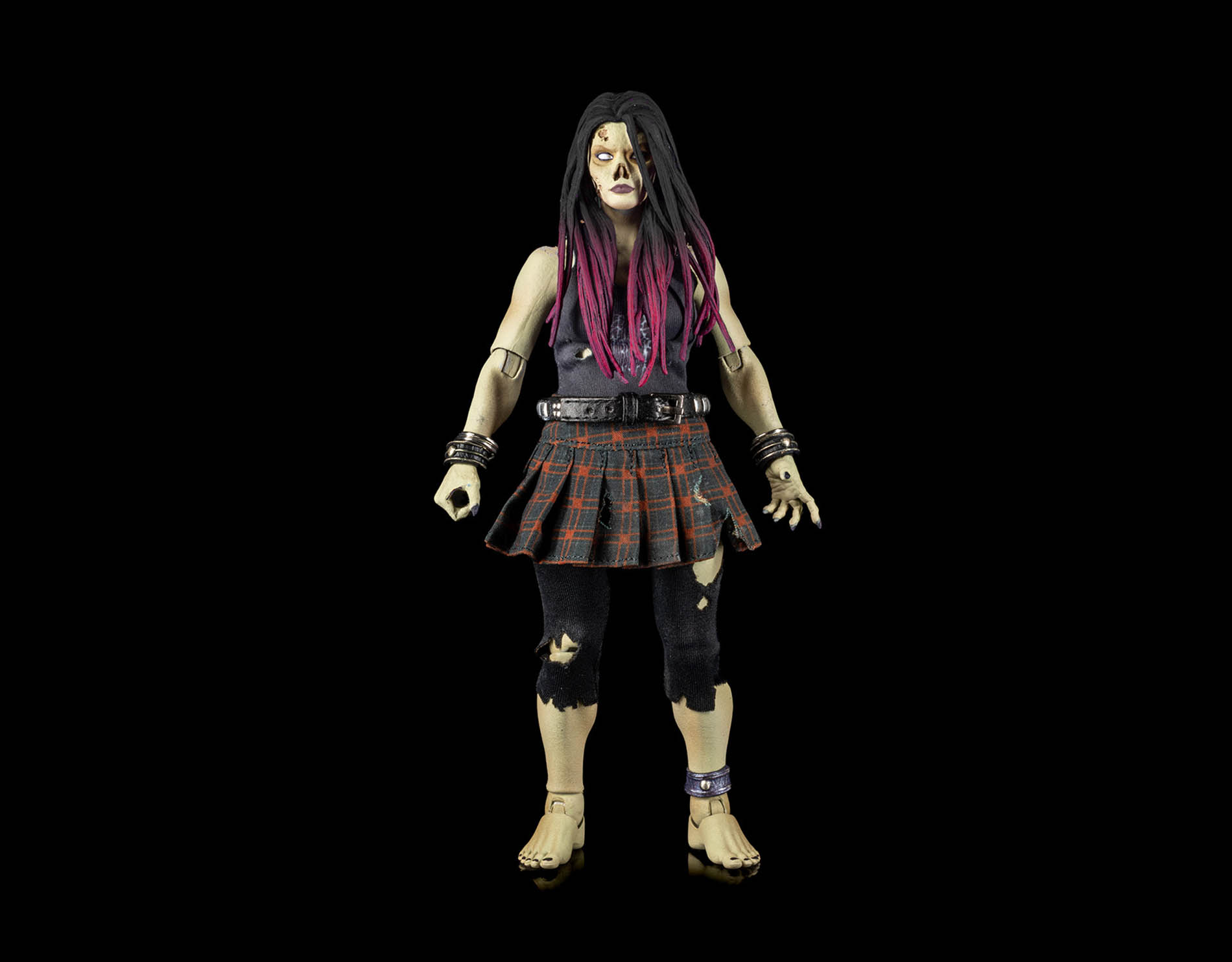 Rocker Zombie figurine Graveyard Series Four Horsemen 18 cm FHTD-ROZO kingdom-figurine (2) Rocker Zombie figurine Graveyard Series Four Horsemen 18 cm FHTD-ROZO kingdom-figurine (2)
