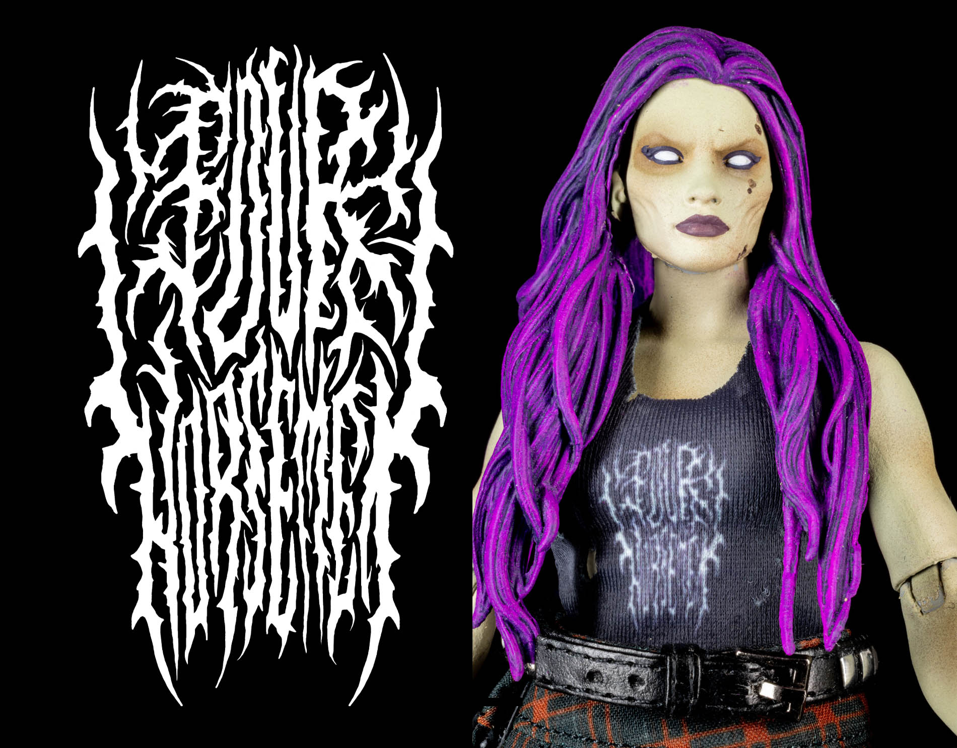 Rocker Zombie figurine Graveyard Series Four Horsemen 18 cm FHTD-ROZO kingdom-figurine (5) Rocker Zombie figurine Graveyard Series Four Horsemen 18 cm FHTD-ROZO kingdom-figurine (5)