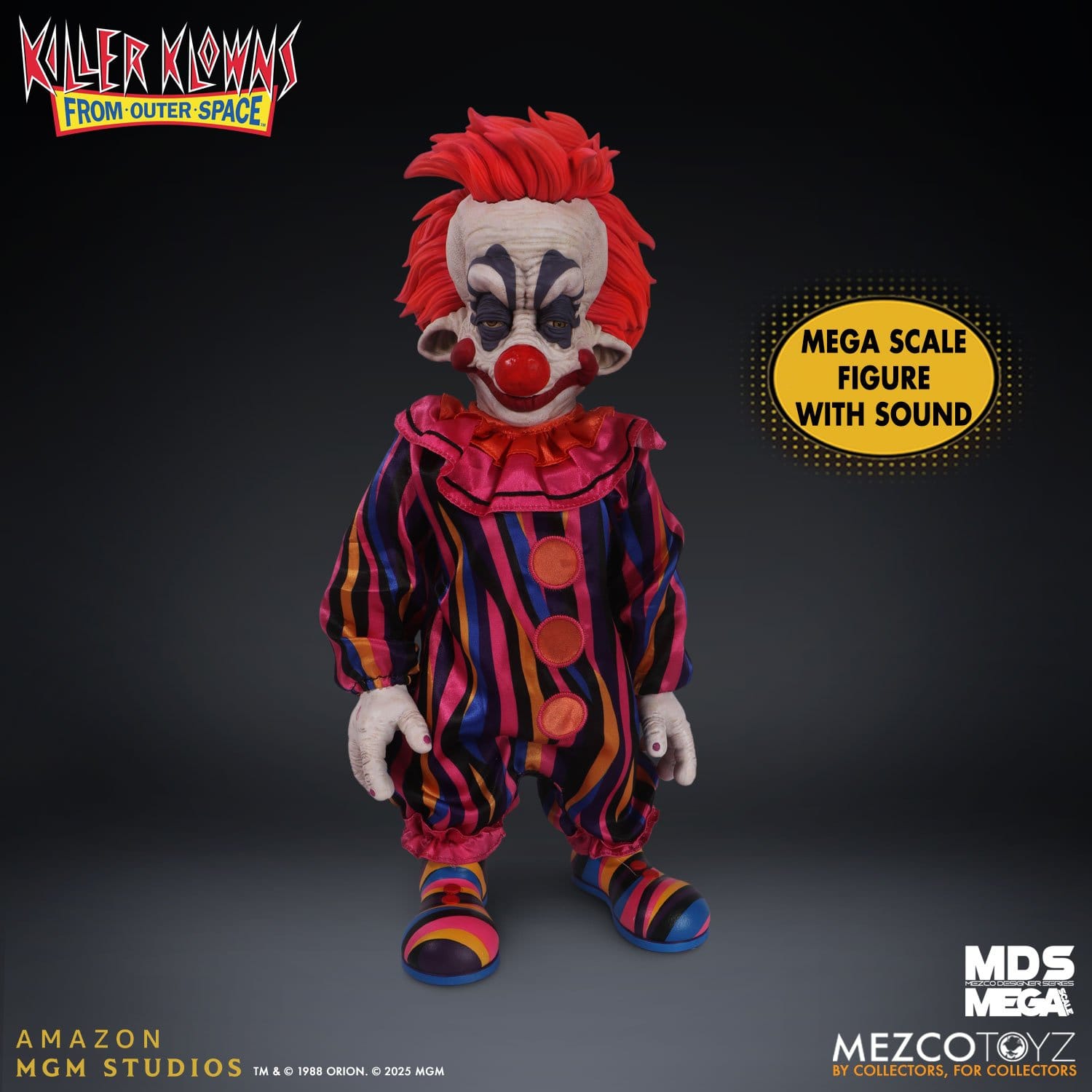 Rudy poupée MDS Mega Scale Les Clowns tueurs venus d'ailleurs Mezco 38 cm 696198257090 kingdom-figurine (1) Rudy poupée MDS Mega Scale Les Clowns tueurs venus d'ailleurs Mezco 38 cm 696198257090 kingdom-figurine (1)