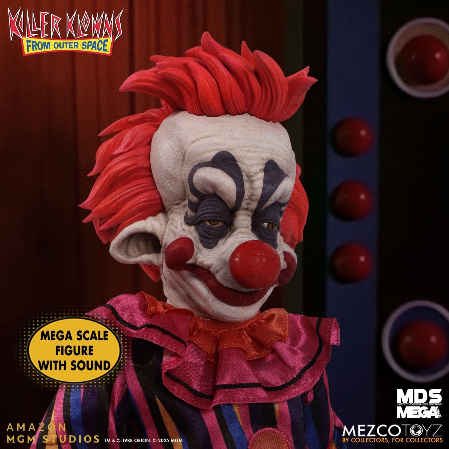 Rudy poupée MDS Mega Scale Les Clowns tueurs venus d'ailleurs Mezco 38 cm 696198257090 kingdom-figurine (8) Rudy poupée MDS Mega Scale Les Clowns tueurs venus d'ailleurs Mezco 38 cm 696198257090 kingdom-figurine (8)