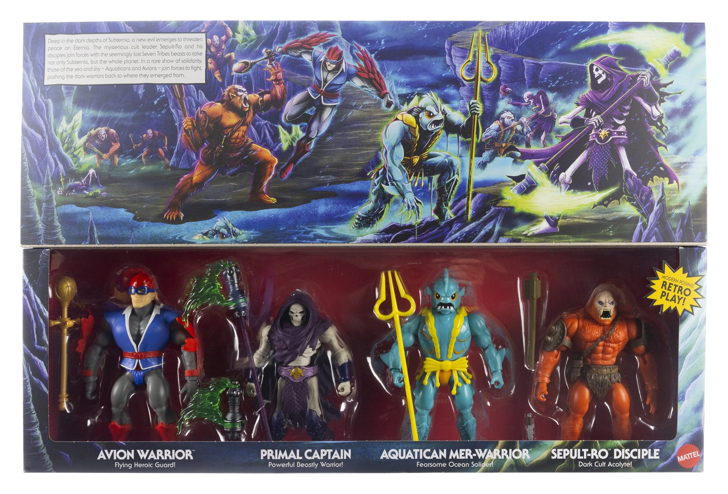 Battle for Subternia pack 4 figurines Masters of the Universe Origins Mattel 14 cm 194735377718 kingdom-figurine (10) Battle for Subternia pack 4 figurines Masters of the Universe Origins Mattel 14 cm 194735377718 kingdom-figurine (10)