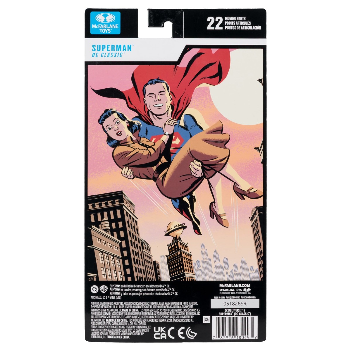 Superman DC Classic figurine DC Multiverse McFarlane Toys 19 cm 787926180497 kingdom-figurine (8) Superman DC Classic figurine DC Multiverse McFarlane Toys 19 cm 787926180497 kingdom-figurine (8)