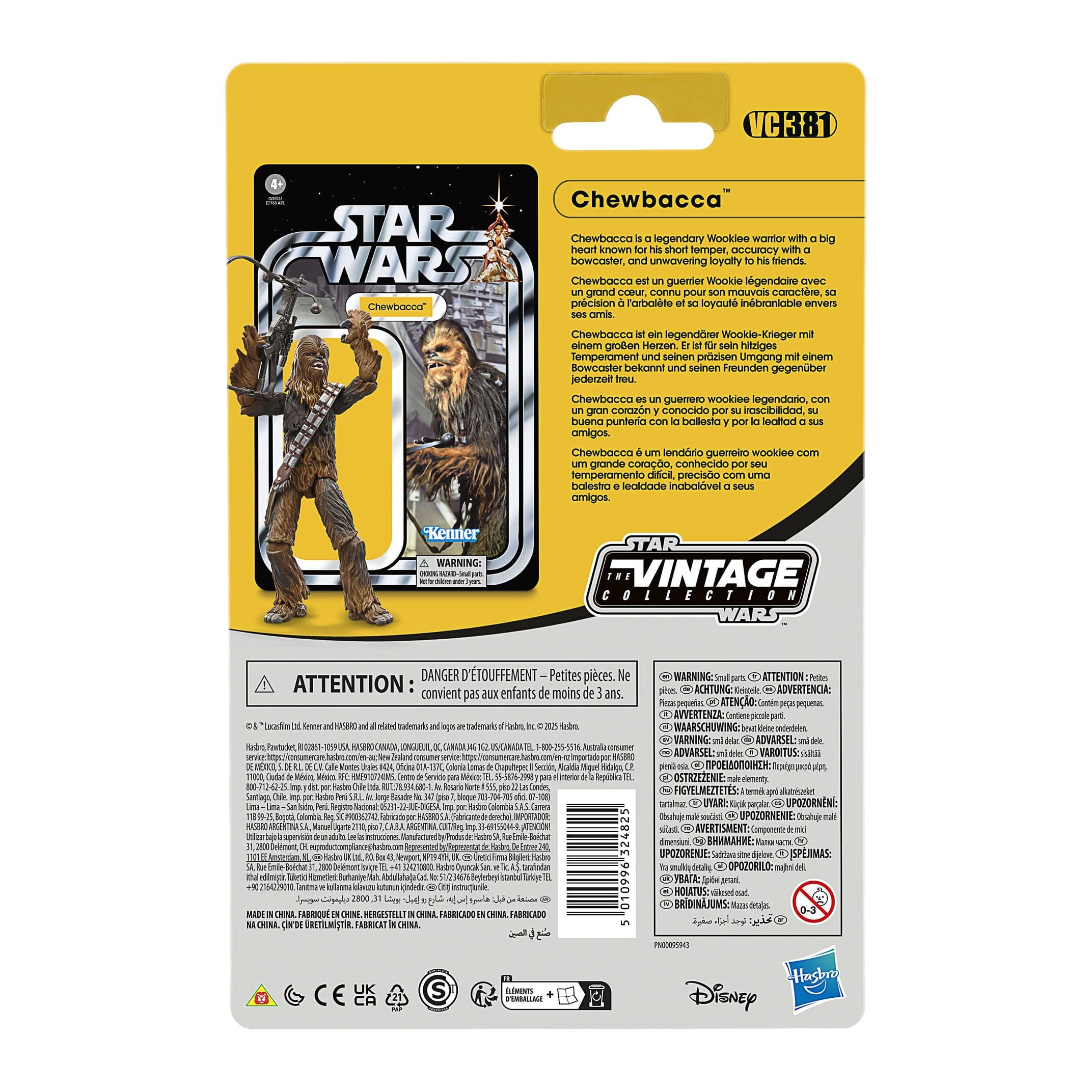 Chewbacca figurine Star Wars Episode IV Vintage Collection Hasbro 10 cm 5010996324825 kingdom-figurine (9) Chewbacca figurine Star Wars Episode IV Vintage Collection Hasbro 10 cm 5010996324825 kingdom-figurine (9)