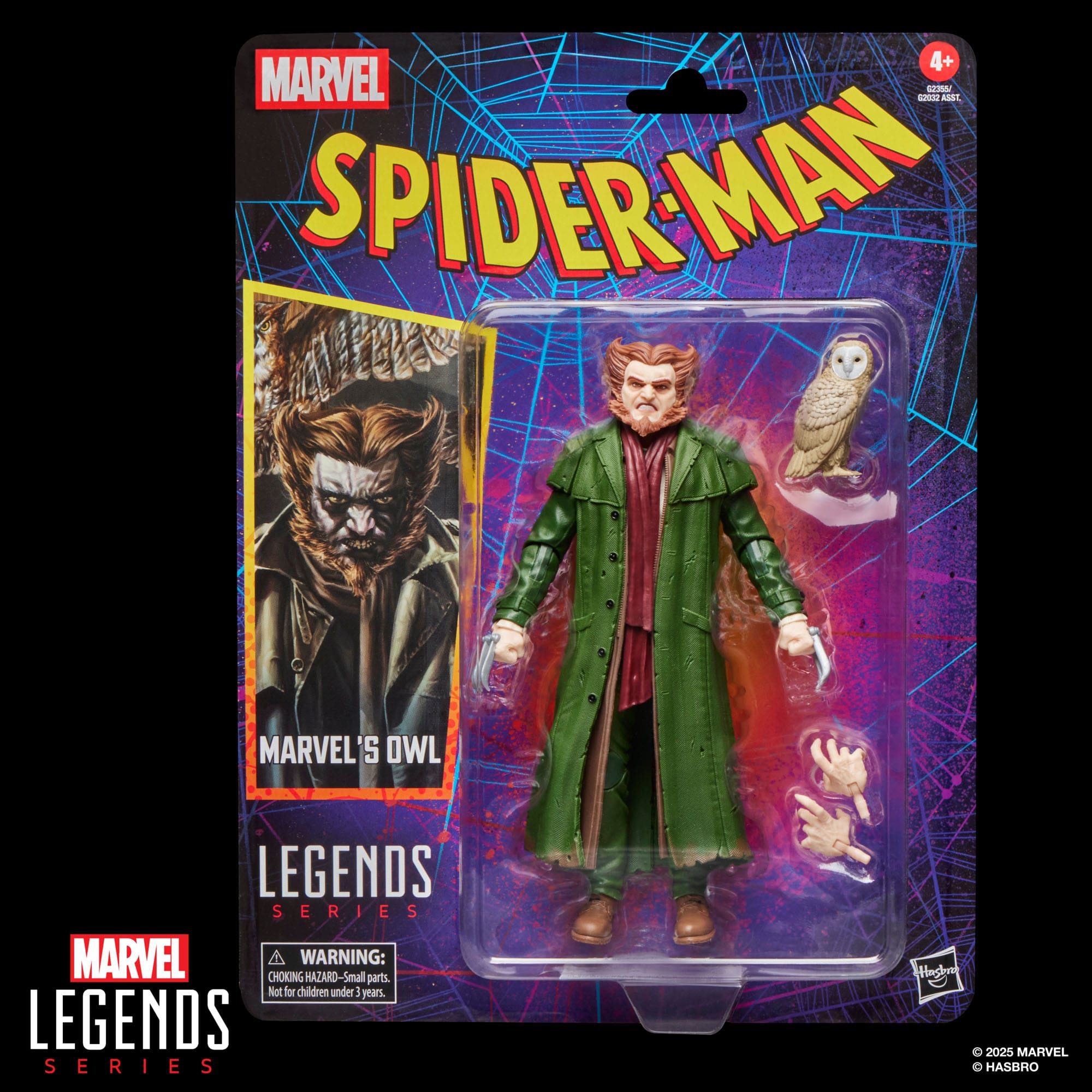 Owl figurine Spider-Man Marvel Legends Retro Collection Hasbro 15 cm 5010996355904 kingdom-figurine (12) Owl figurine Spider-Man Marvel Legends Retro Collection Hasbro 15 cm 5010996355904 kingdom-figurine (12)