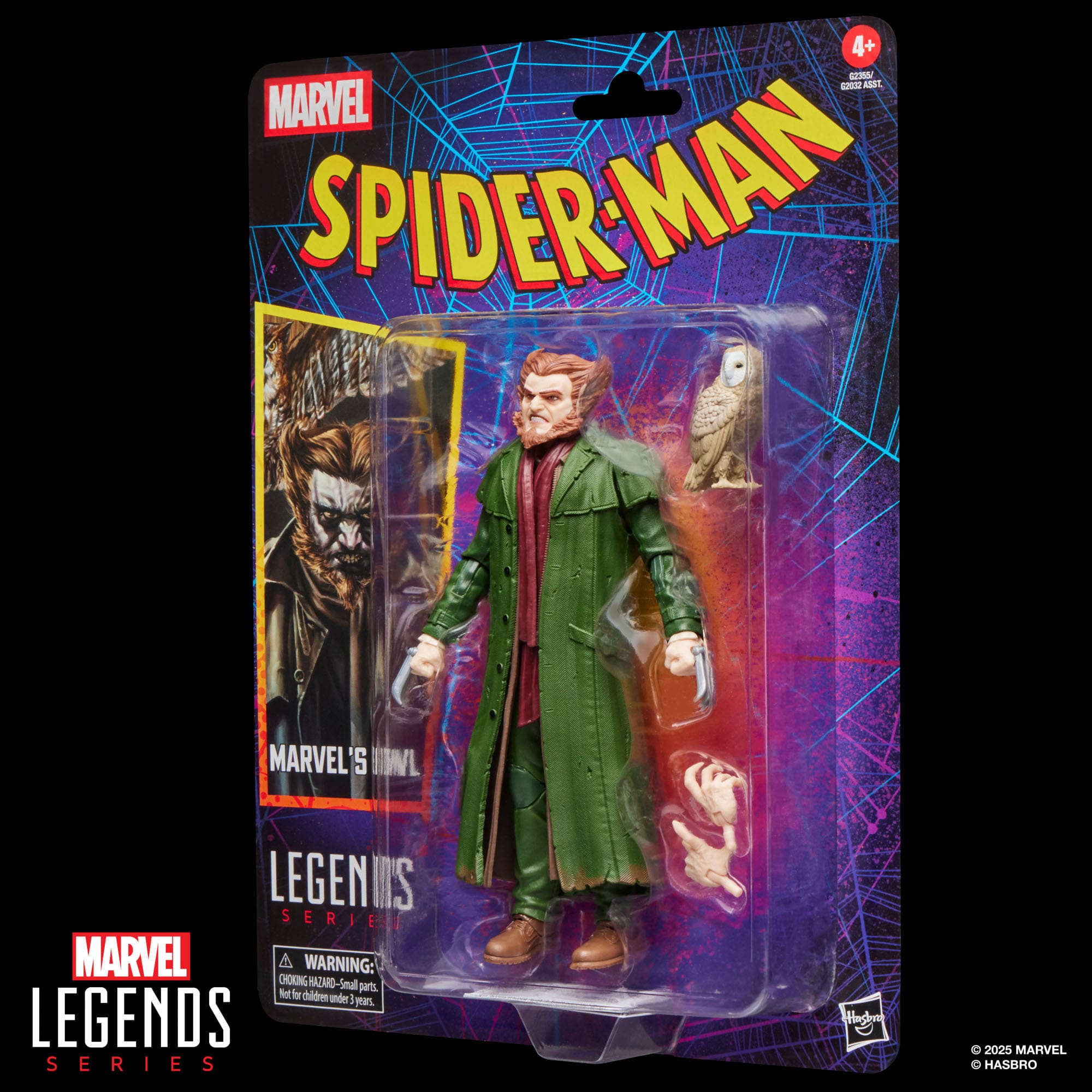 Owl figurine Spider-Man Marvel Legends Retro Collection Hasbro 15 cm 5010996355904 kingdom-figurine (20) Owl figurine Spider-Man Marvel Legends Retro Collection Hasbro 15 cm 5010996355904 kingdom-figurine (20)