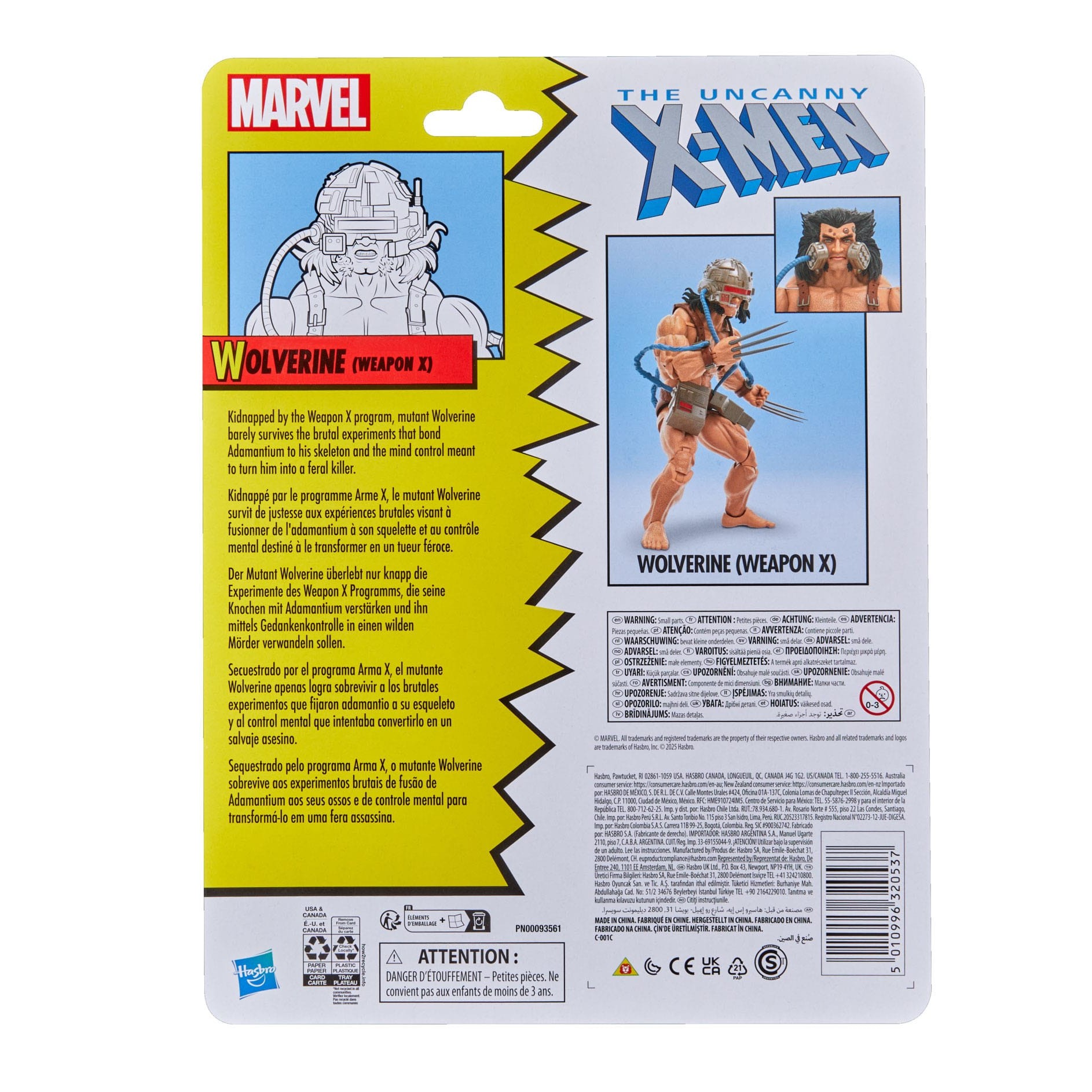 Weapon X (Wolverine) figurine X-Men Marvel Legends Hasbro 15 cm 5010996384973 kingdom-figurine (12) Weapon X (Wolverine) figurine X-Men Marvel Legends Hasbro 15 cm 5010996384973 kingdom-figurine (12)