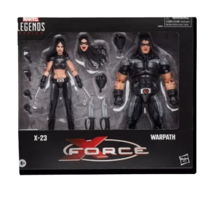 X-23 & Warpath pack 2 figurines X-Force Marvel Legends Hasbro 15 cm 5010996296269 kingdom-figurine (1)