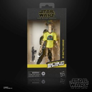 B1 Battle Droid May the 4th Be With You figurine Star Wars Black Series Hasbro 15 cm 5010996365965 kingdom-figurine (1) B1 Battle Droid May the 4th Be With You figurine Star Wars Black Series Hasbro 15 cm 5010996365965 kingdom-figurine (1)