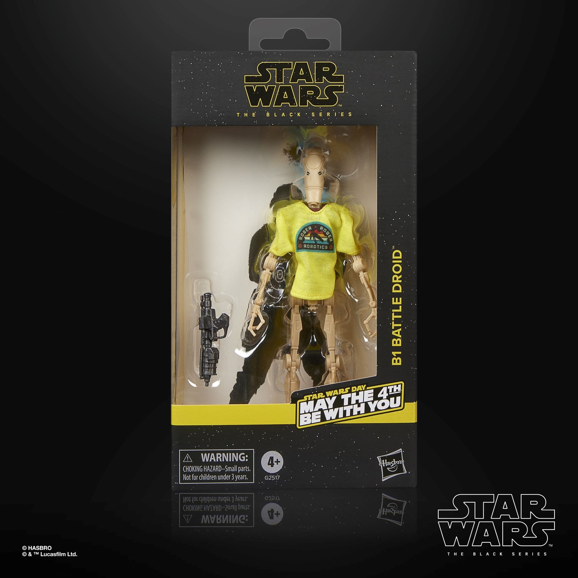 B1 Battle Droid May the 4th Be With You figurine Star Wars Black Series Hasbro 15 cm 5010996365965 kingdom-figurine (1) B1 Battle Droid May the 4th Be With You figurine Star Wars Black Series Hasbro 15 cm 5010996365965 kingdom-figurine (1)